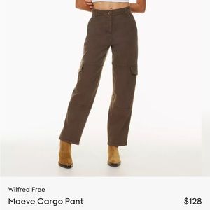 Aritzia Brown Cargo Pants